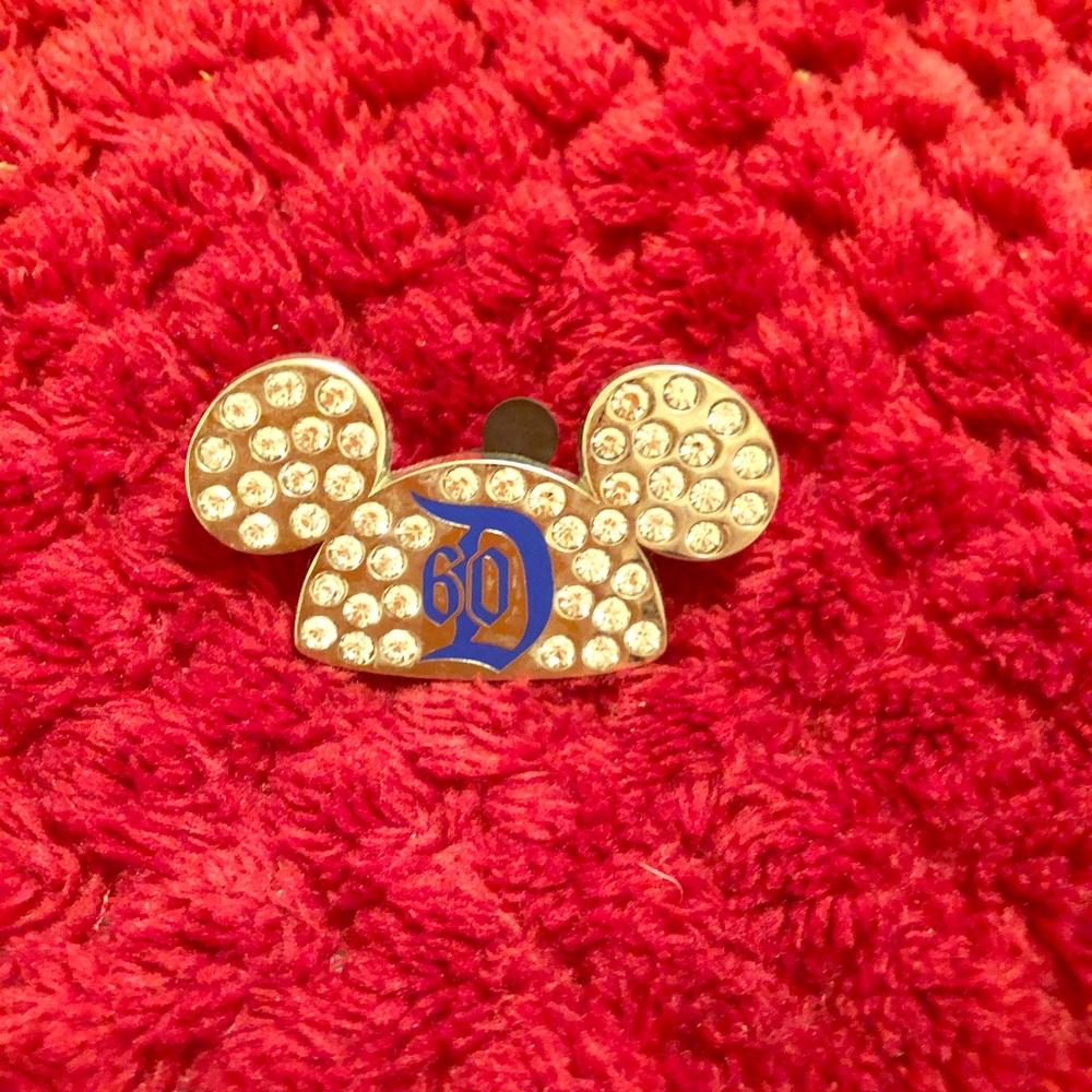Authentic 60th Disneyland Anniversary Pin.